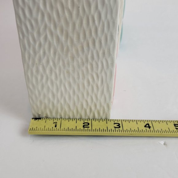 Handmade Floral Containers Ceramic Textured 90's - Picture 14 of 16